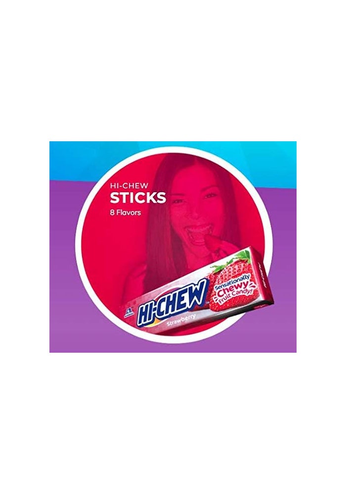 Hi-Chew Mango Chewy Candy Sticks (Pack of 10) - Image 3